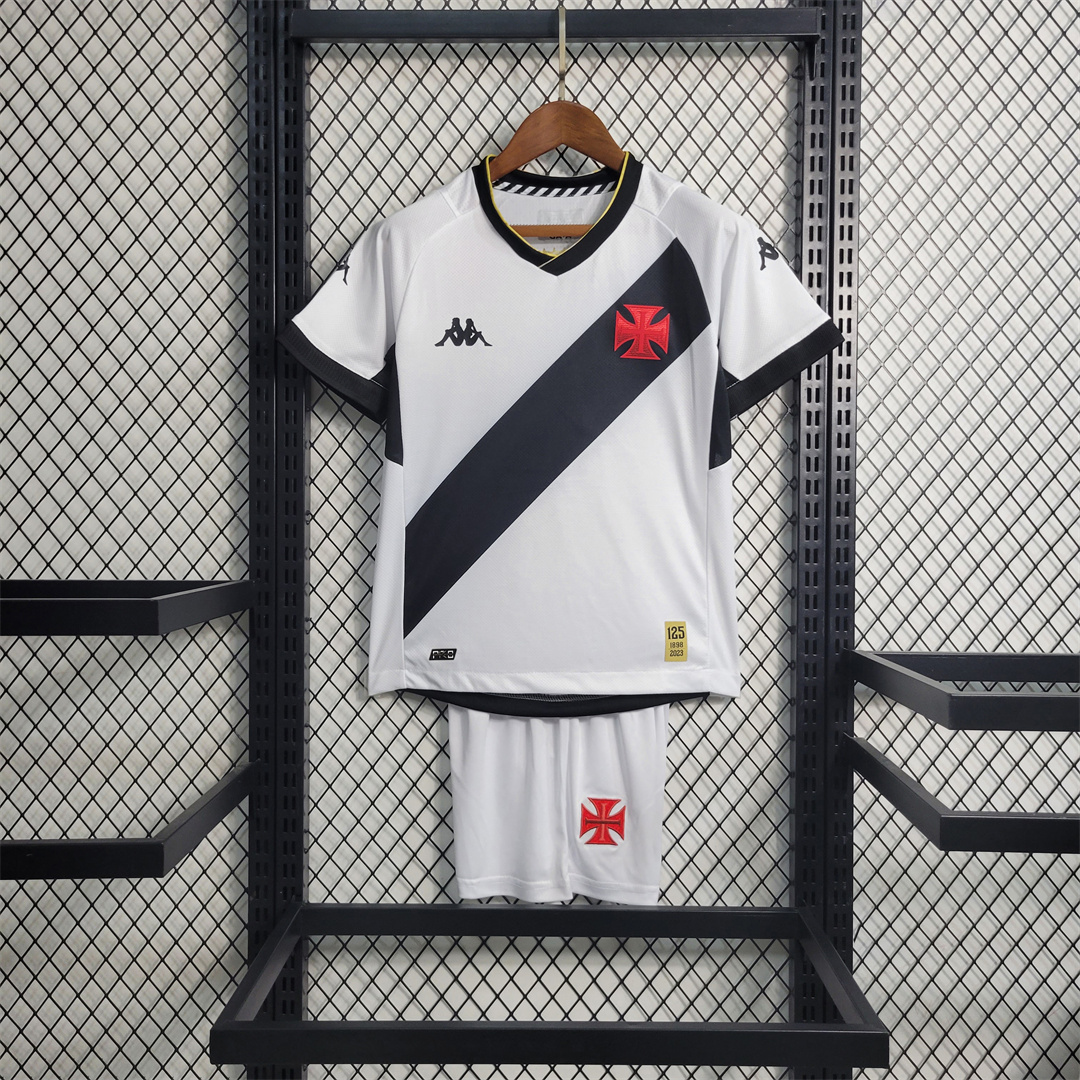 unitedfutballjersey-Vasco da Gama 2023 Away Stadium Kids Kit