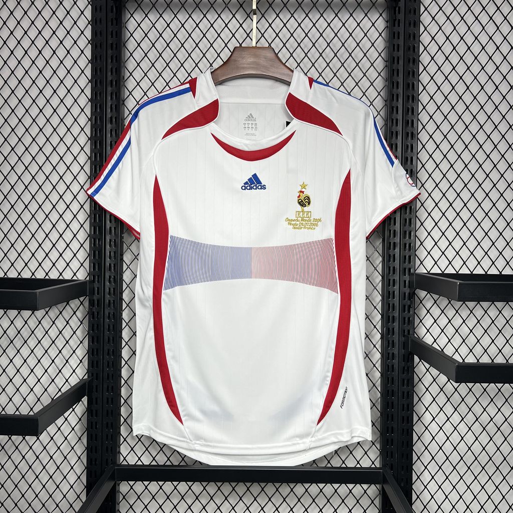 unitedfutballjersey-Retro France 2006 Away Stadium Jersey