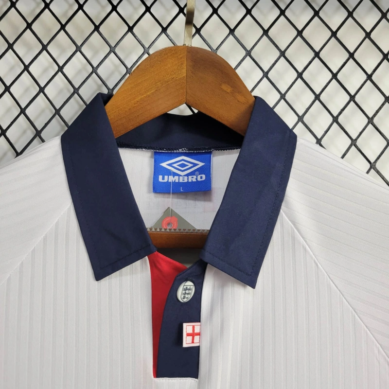 SIUjerseys-Retro England 1998 Home Stadium Jersey
