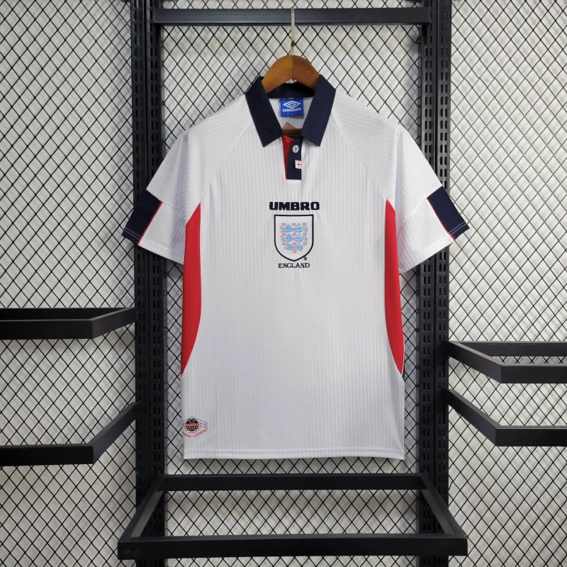 SIUjerseys-Retro England 1998 Home Stadium Jersey