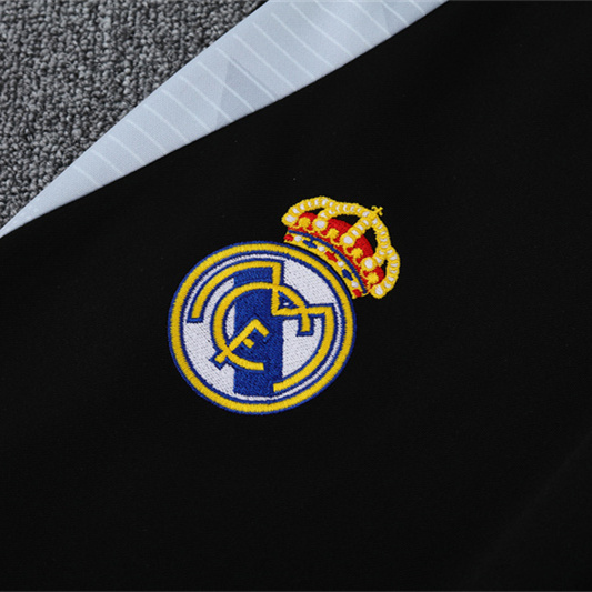 SIUjerseys-Real Madrid 2025 Kids Long Sleeve Training Set - Three Color Mixing