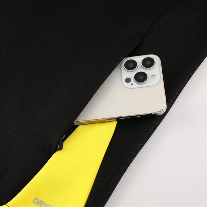 SIUjerseys-Dortmund 24-25 Jacket Training Tracksuit - Black and Yellow