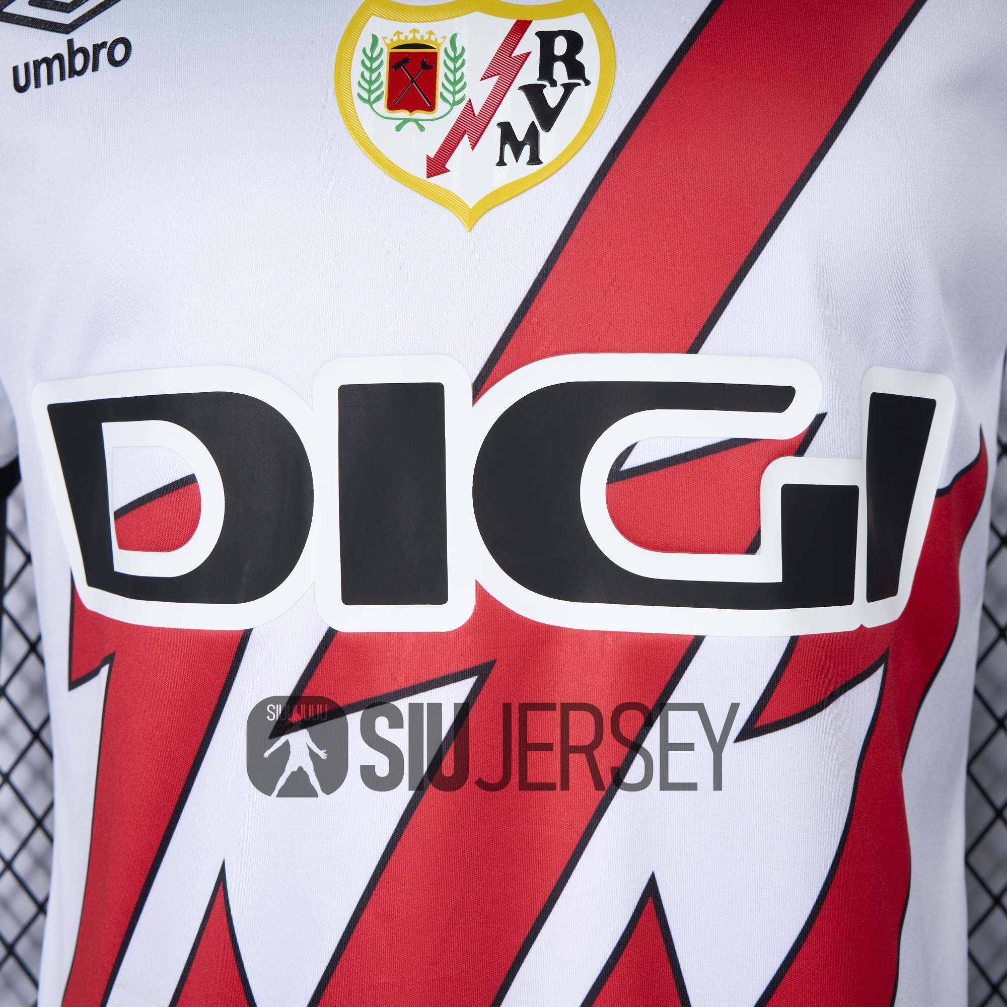 SIUjerseys-Rayo Vallecano 24-25 Home Jersey - Player Version