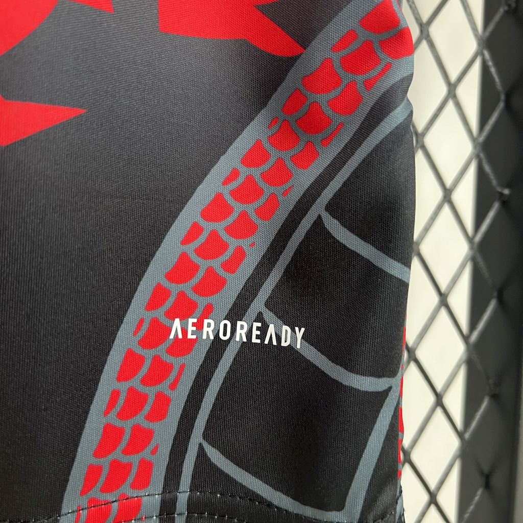 unitedfutballjersey-Real Madrid 24-25 Red & Black Dragon Special Edition Jersey