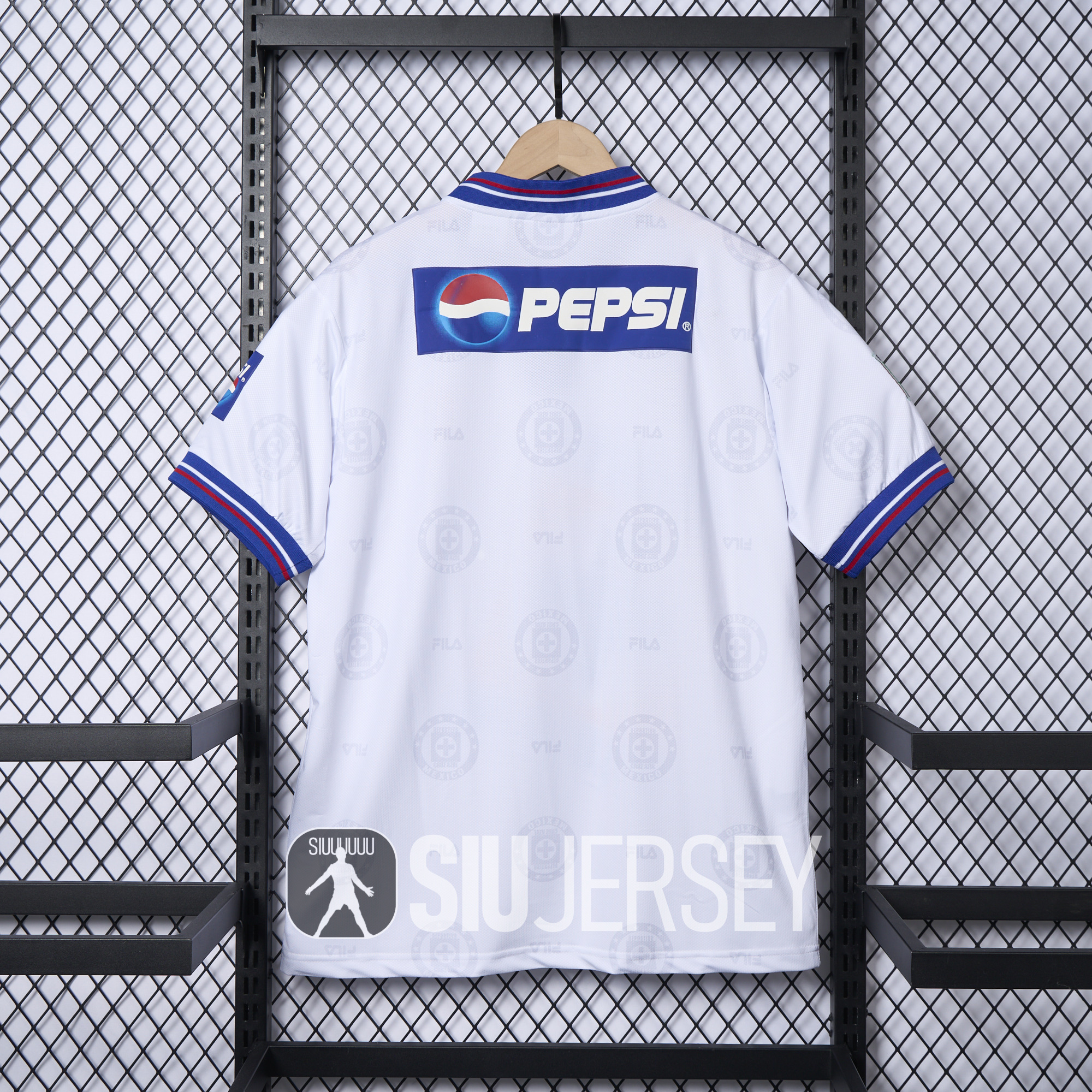 SIUjerseys-Retro Cruz Azul 1998-99 Away Jersey - Fans Version