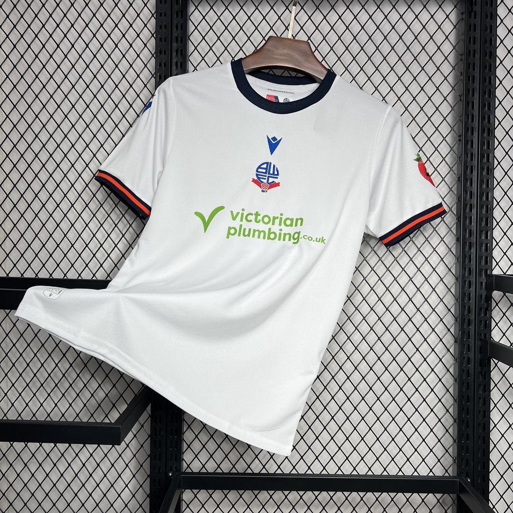 unitedfutballjersey-Bolton Wanderers 24-25 Home Stadium Jersey - Fans Version