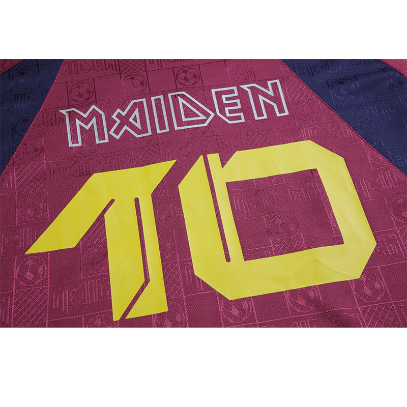 SIUjerseys-Retro Iron Maiden 2010 Away Jersey