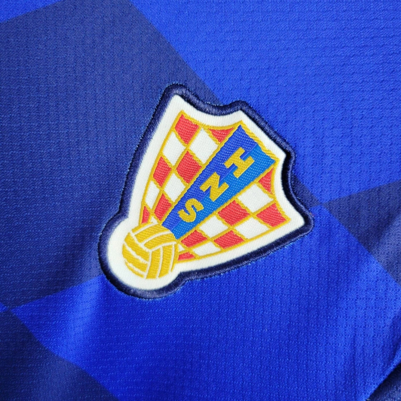 SIUjerseys-Croatia 2024 Away Stadium Kids Kit