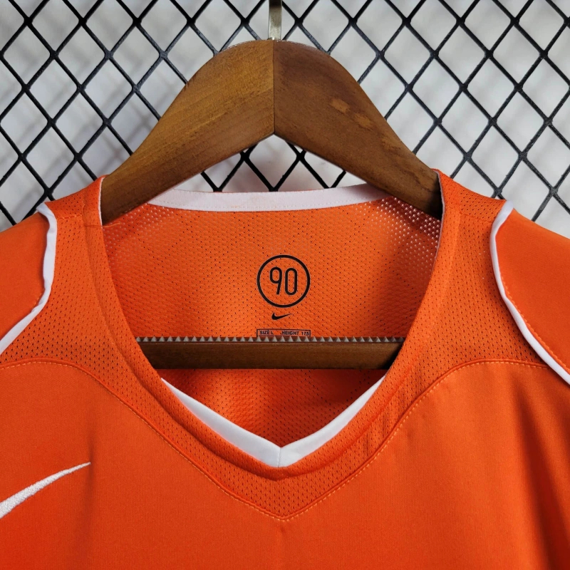 SIUjerseys-Retro Netherlands 2004 Home Stadium Jersey