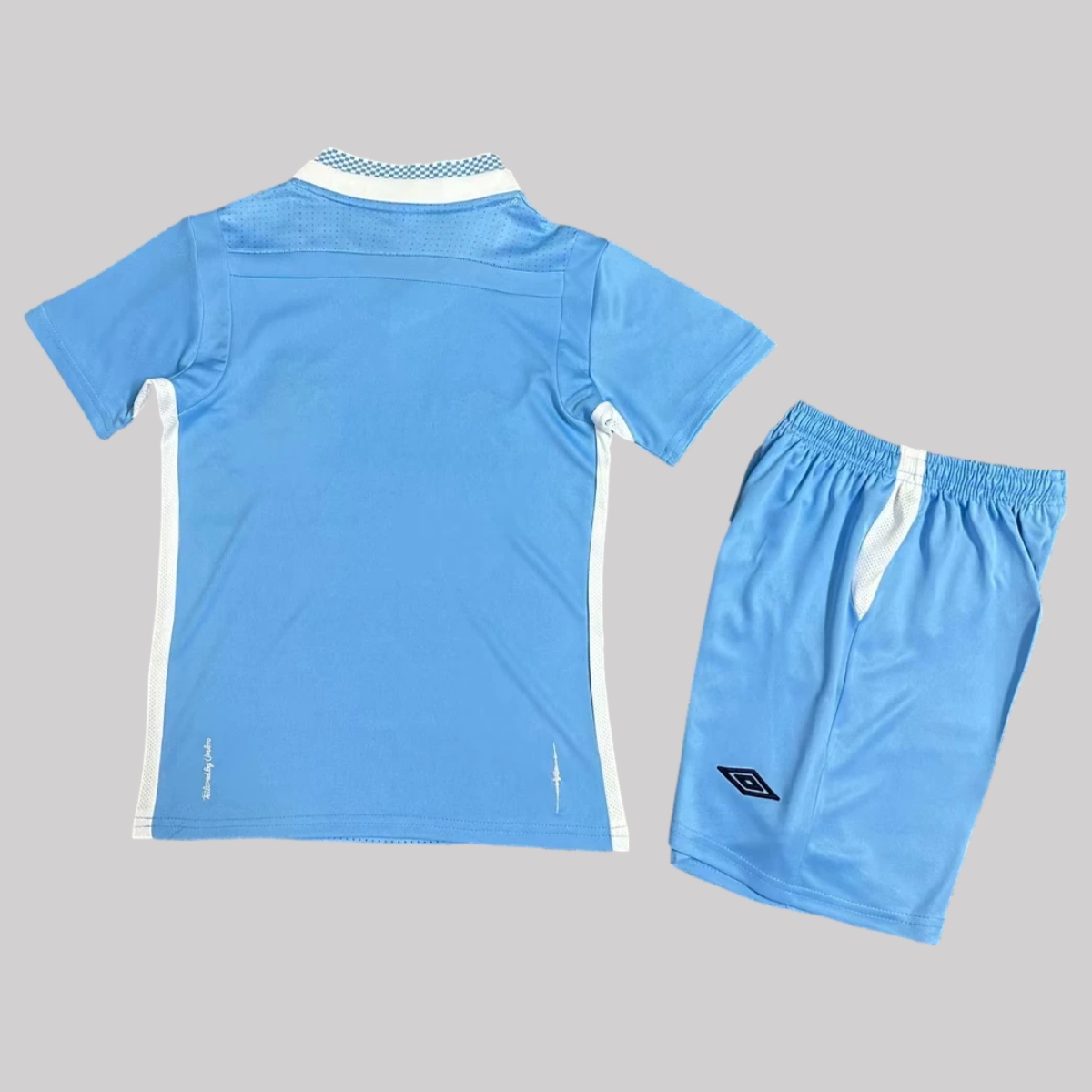 SIUjerseys-Retro Manchester City 2011-12 Home Kids Kit