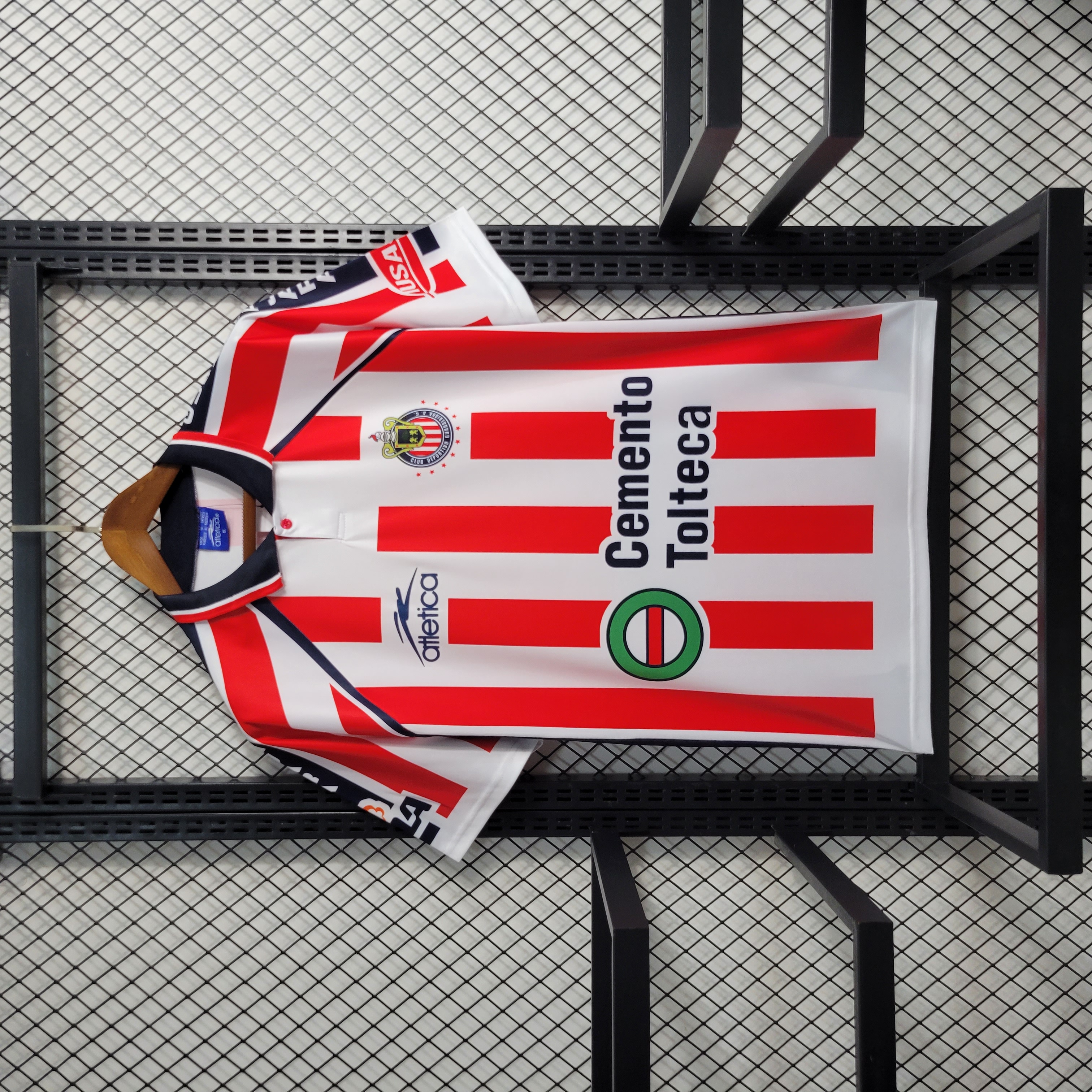 SIUjerseys-Retro Chivas de Guadalajara 02-03 Home Stadium Jersey