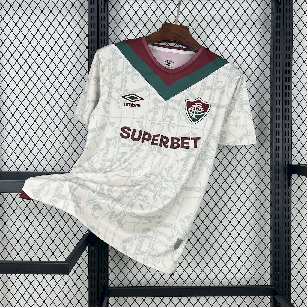 JerseysGala.com | Fluminense 24-25 Third Jersey - Fans Version -Customize Name, Number and Patch | Worldwide Shipping