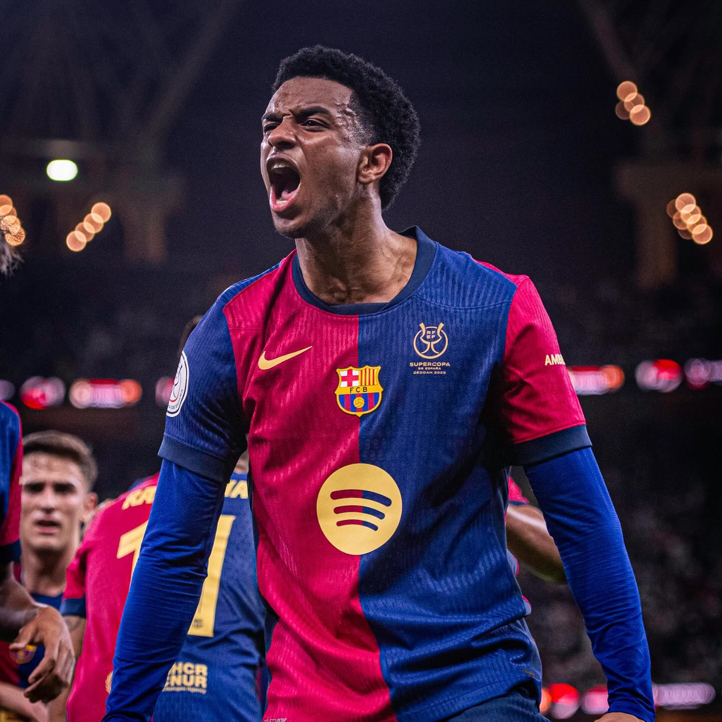 SIUjerseys-B.A.R.S.A 24-25 Supercopa Jersey with Big Logo - Player Version