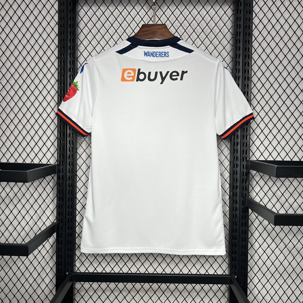 unitedfutballjersey-Bolton Wanderers 24-25 Home Stadium Jersey - Fans Version