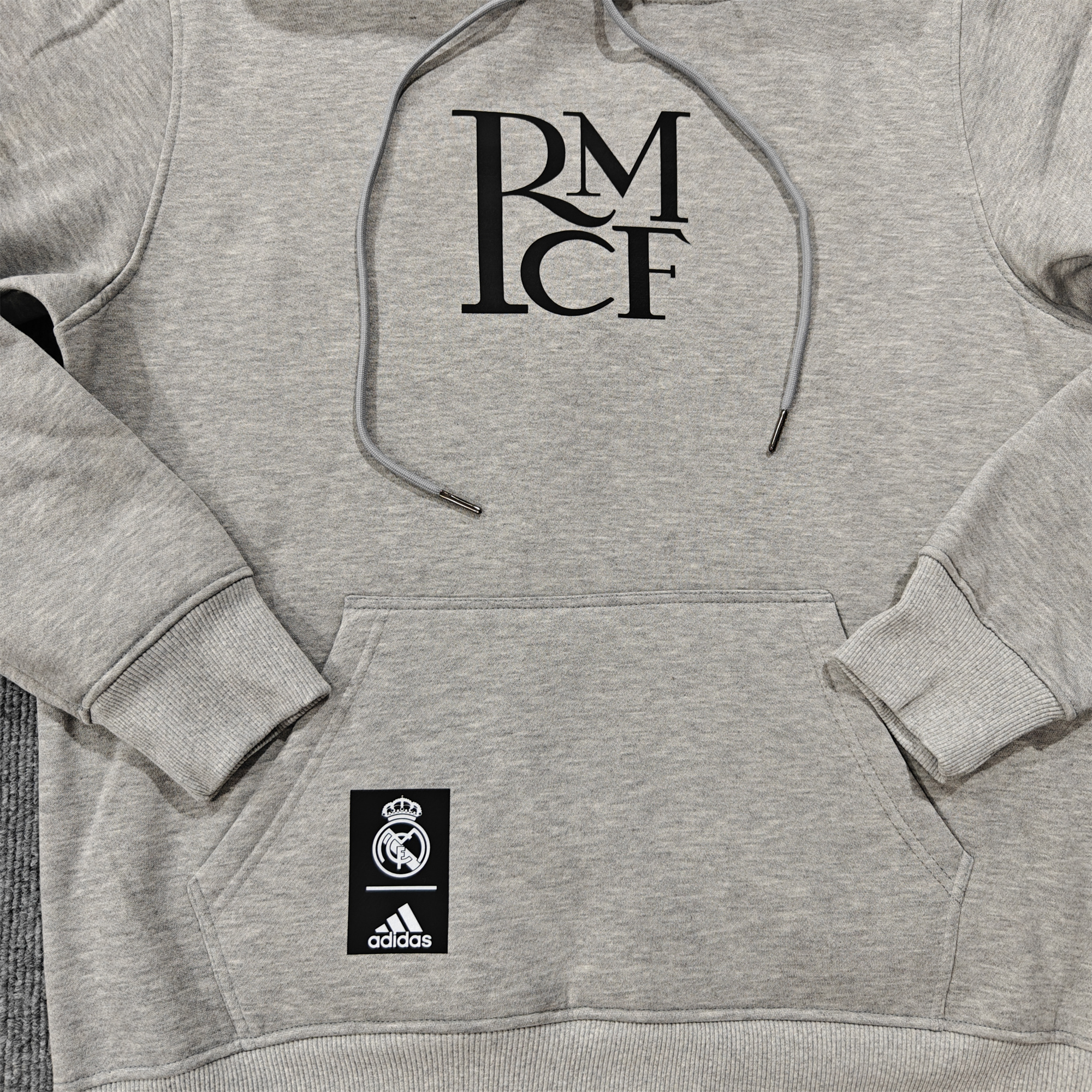 SIUjerseys-Real Madrid 24-25 RMCF Concept Hoodie - Grey