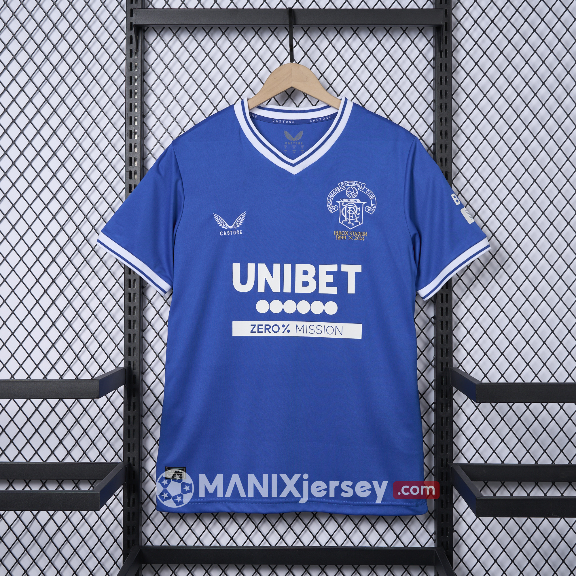 ManixJersey.com | Glasgow Rangers 24-25 125-Years Heritage Jersey - Fans Version -Customize Name, Number and Patch | Worldwide Shipping