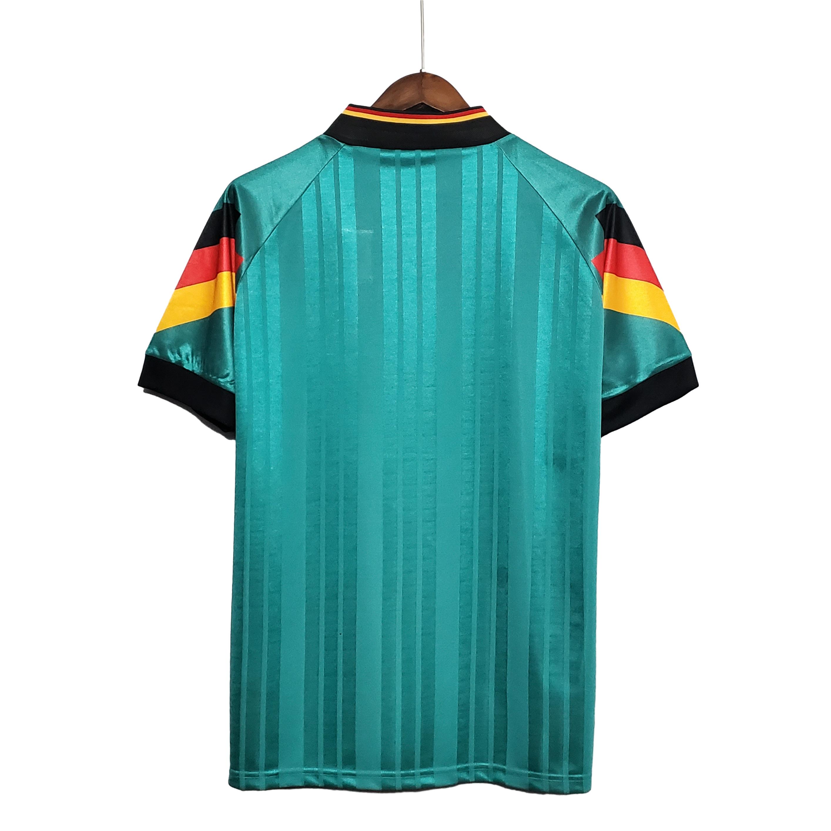 SIUjerseys-Retro Germany 1992 Away Stadium Jersey