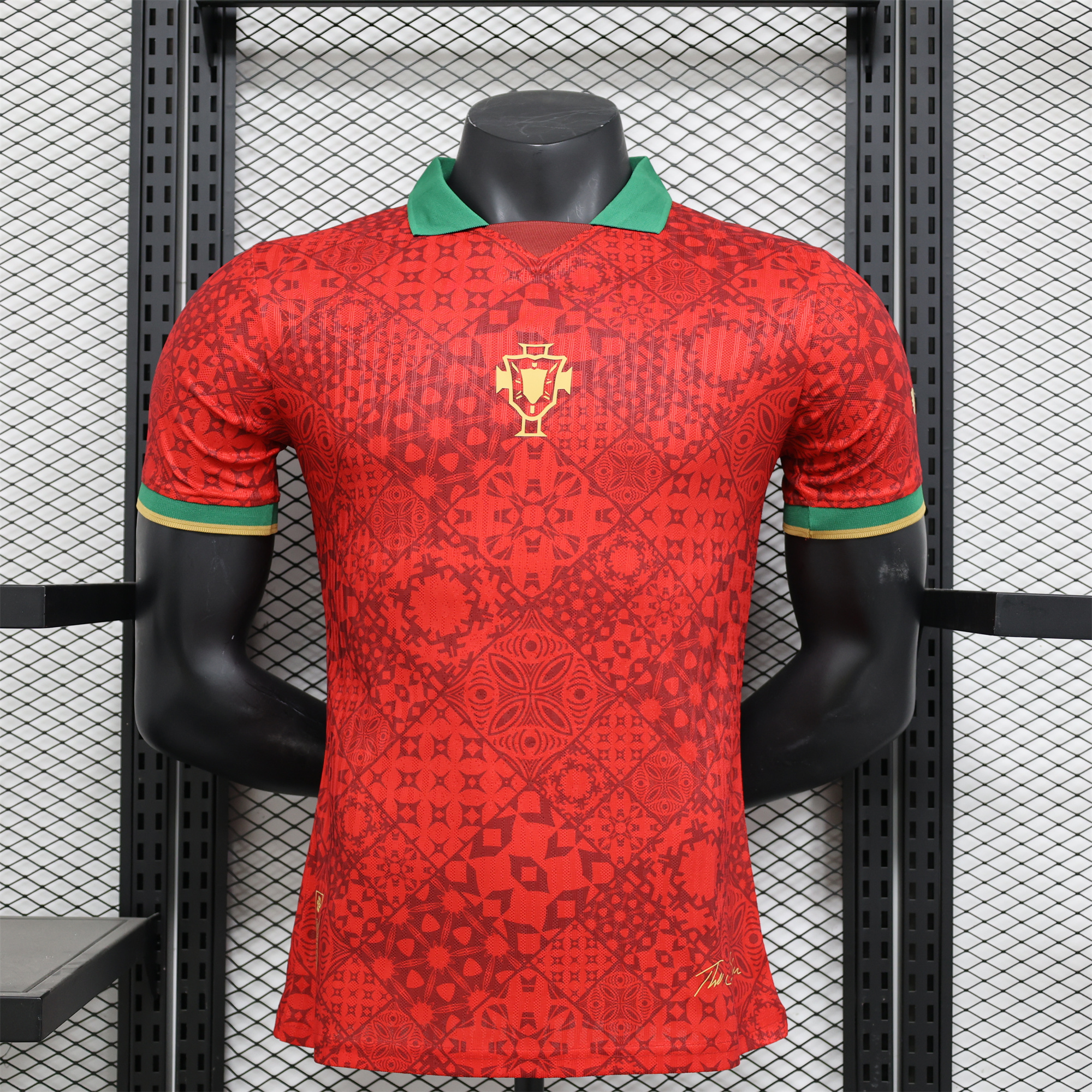 Higojerseys-Portugal 2024-25 COMMA C.Ronaldo Jersey - Player Version