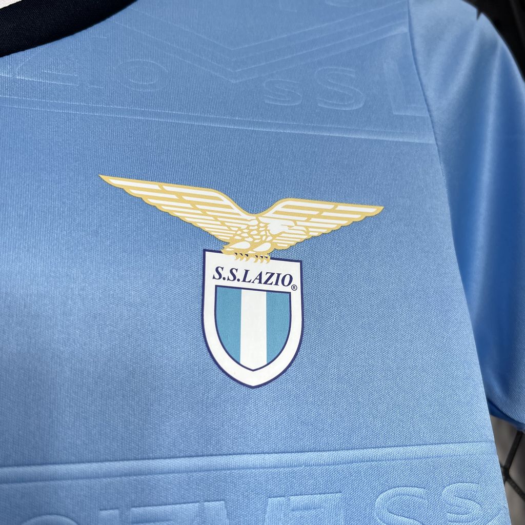 SIUjerseys-Lazio 24-25 Home Stadium Kids Kit