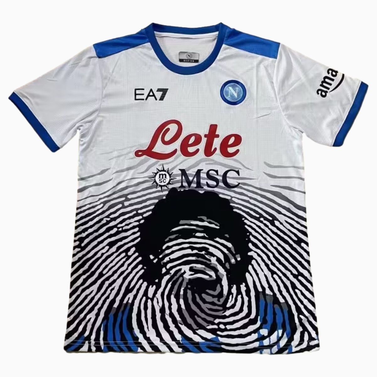 SIUjerseys-Retro Napoli 2021-22 Maradona Special Edition Jersey - White