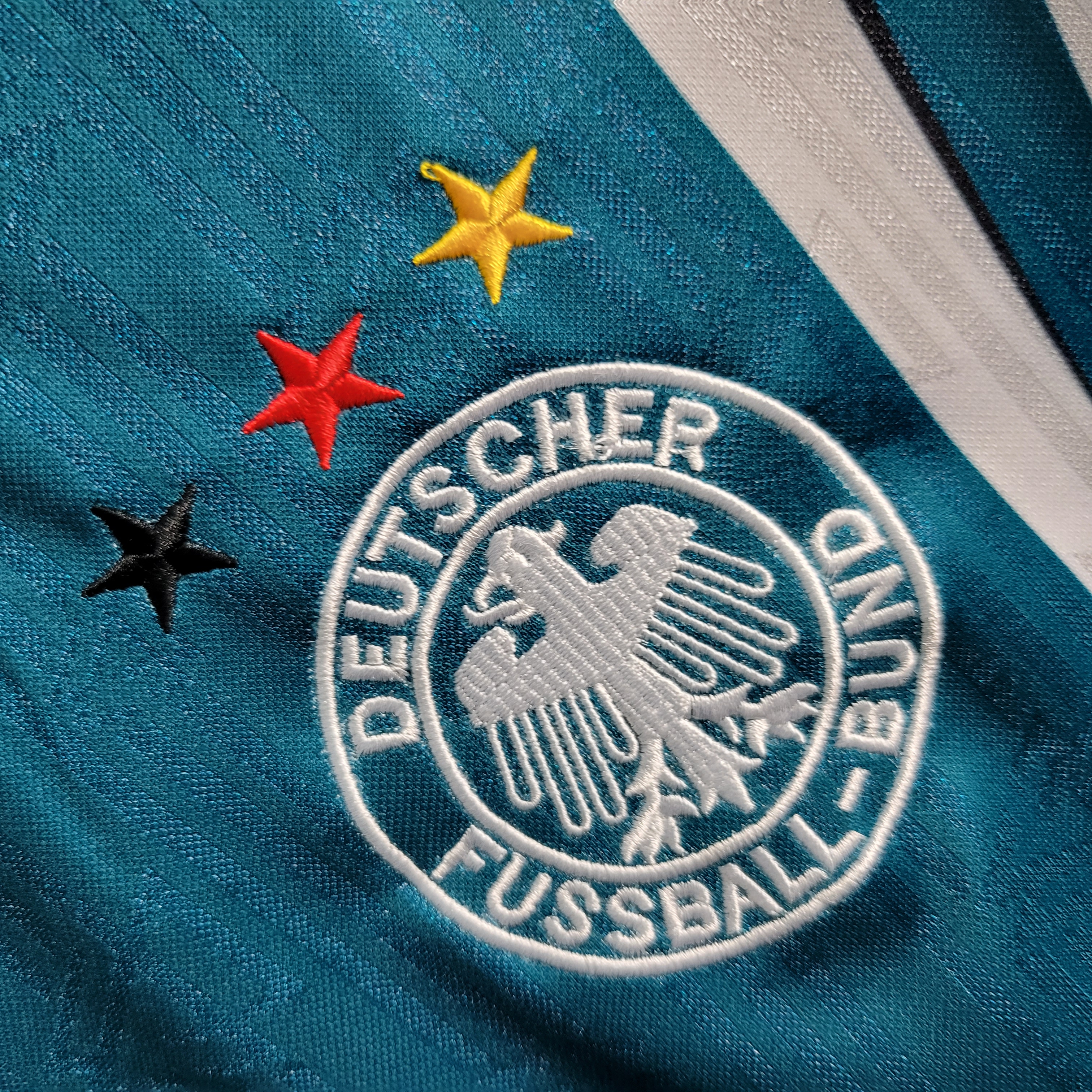 SIUjerseys-Retro Germany 1996 Away Stadium Jersey