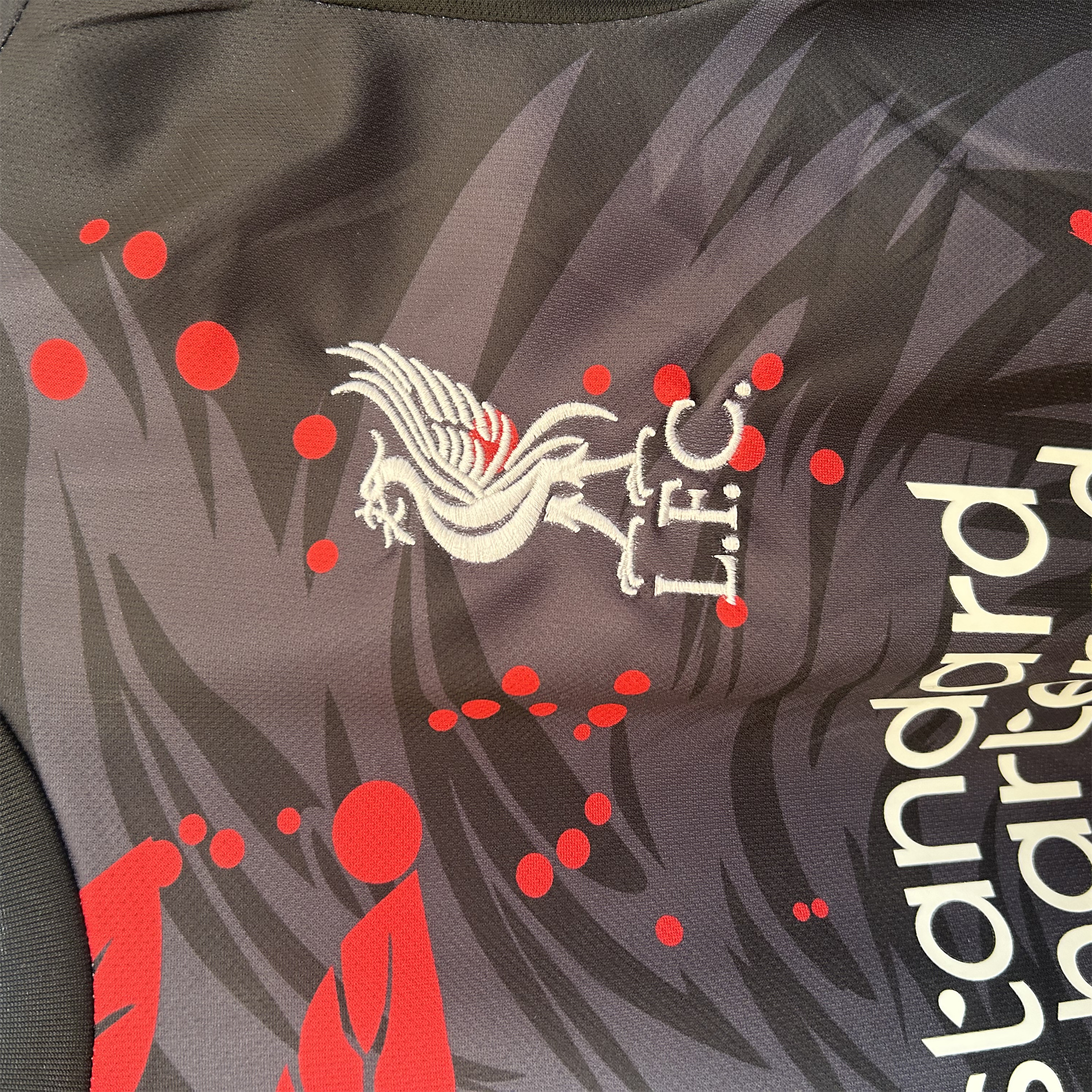 SIUjerseys-Liver.pool 24-25 Black Fire Phoenix Special Edition Jersey - Fans Version