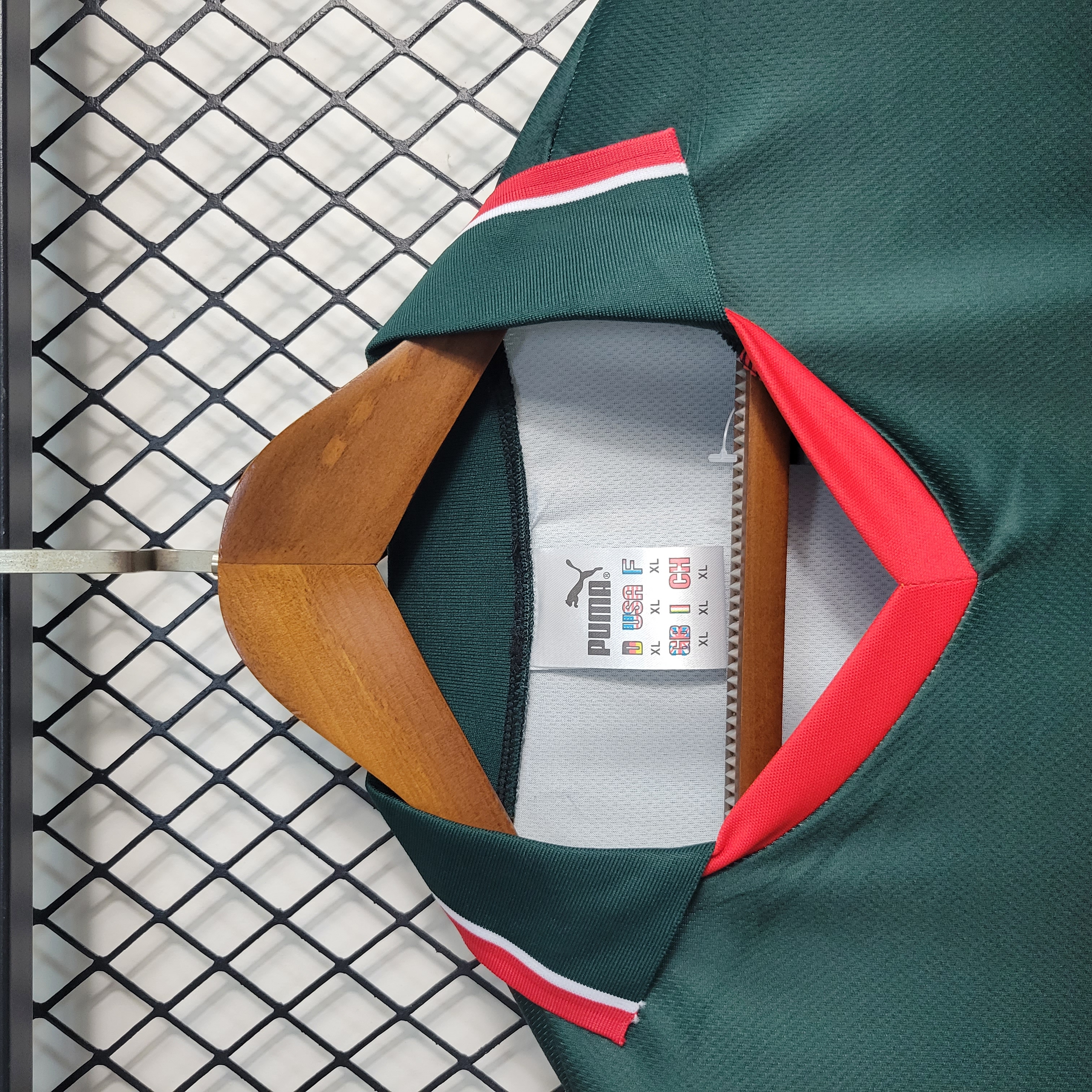 unitedfutballjersey-Retro Morocco 1998 Home Stadium Jersey