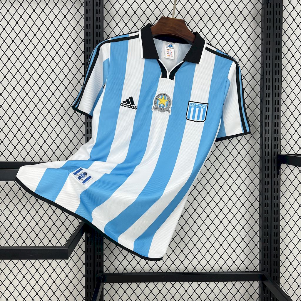 SIUjerseys-Retro Racing Club de Avellaneda 2000-01 Home Jersey