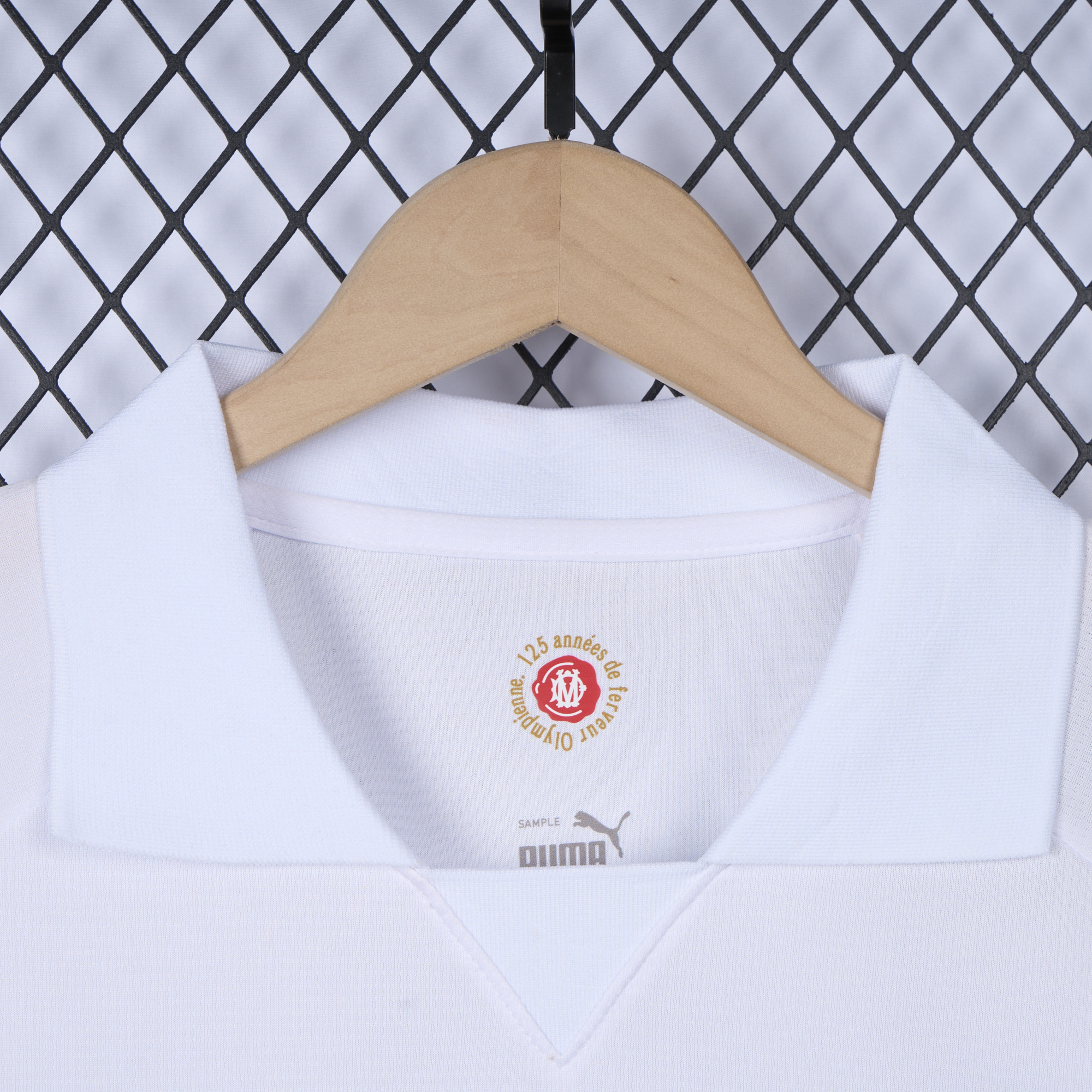 SIUjerseys-Marseille 24-25 125th Anniversary White Jersey - Fans Version