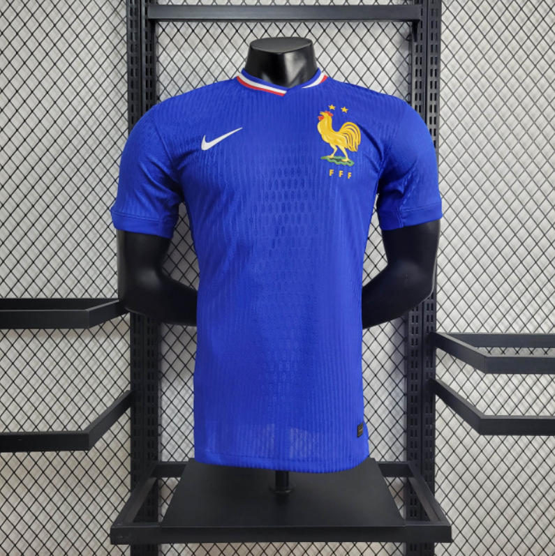 SIUjerseys-France 2024 Home Stadium Jersey - Player Version