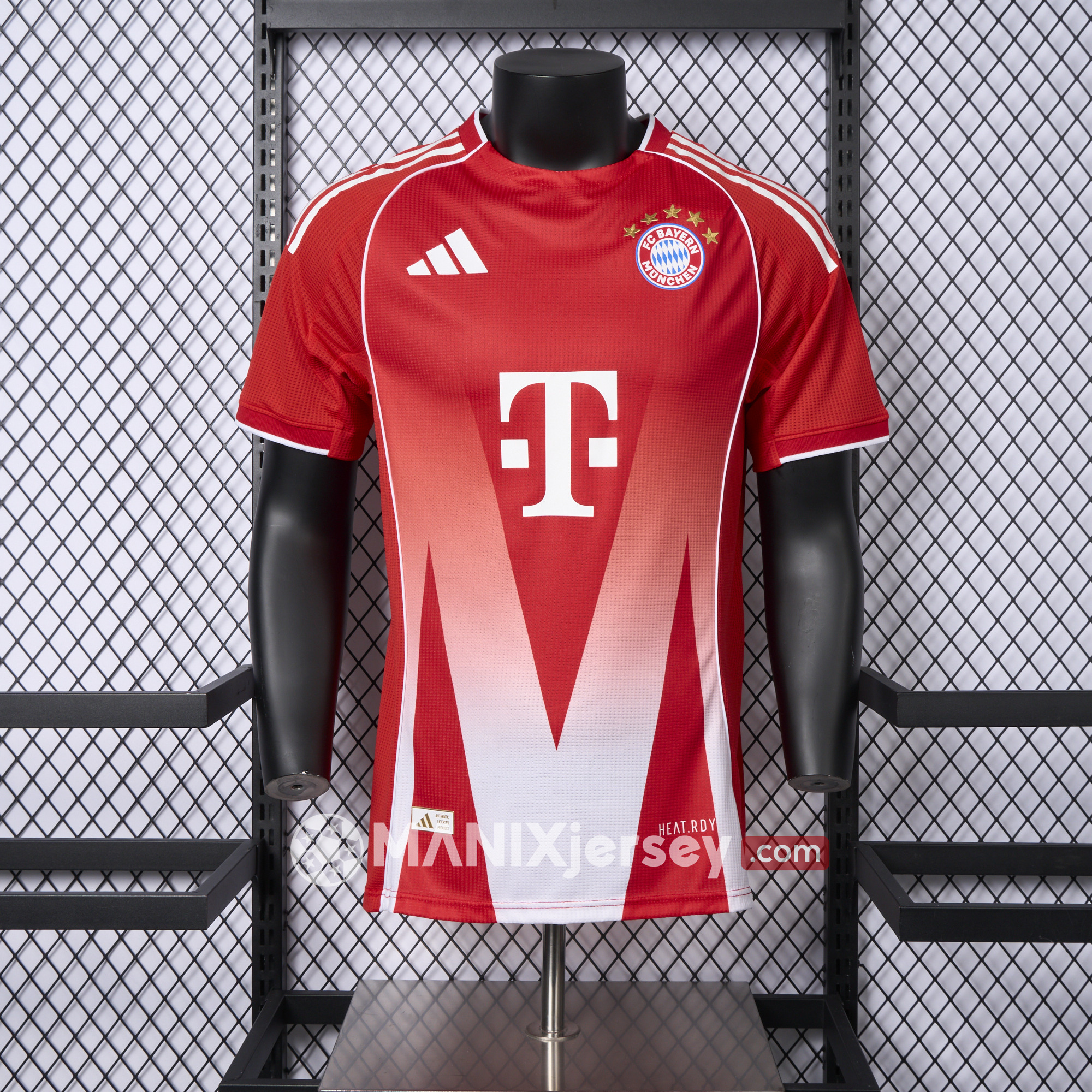 ManixJersey.com | Bayern Munich 25-26 Home Jersey (Informal-release Version) - Player Version -Customize Name, Number and Patch | Worldwide Shipping