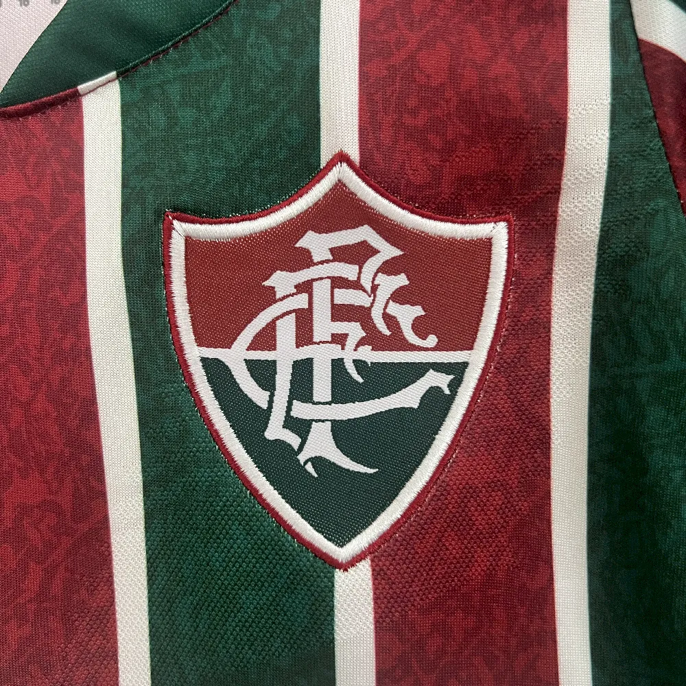 unitedfutballjersey-Fluminense 24-25 Home Kids Kit