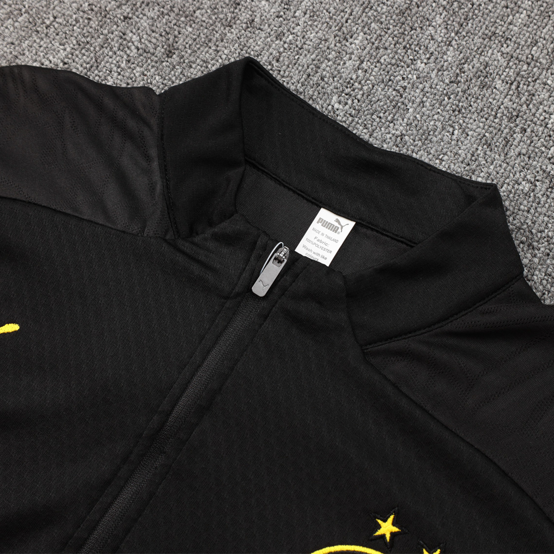 SIUjerseys-Dortmund 24-25 Long Sleeve Training Set - Player Version - Black