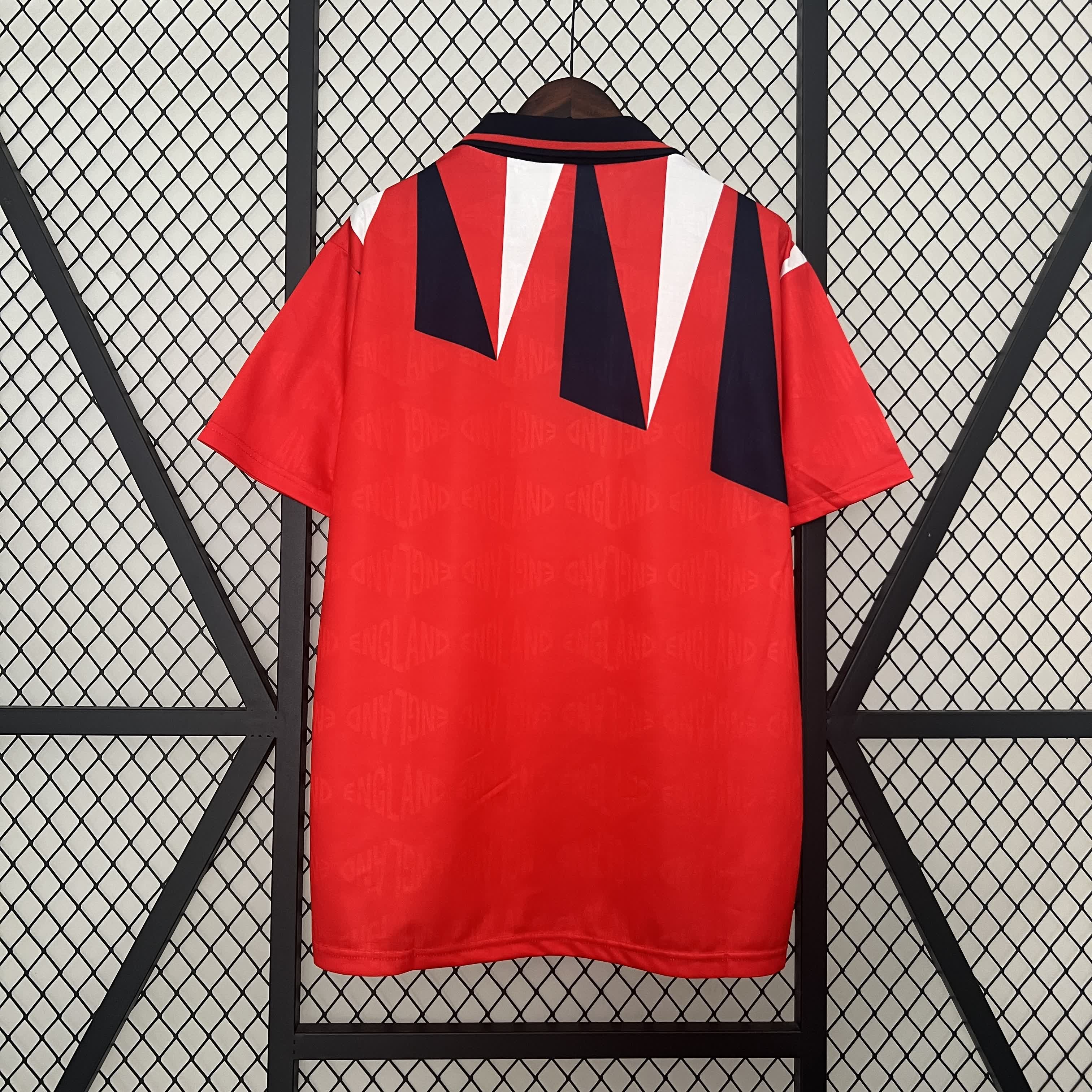 SIUjerseys-Retro England 1992 Away Jersey - Fans Version