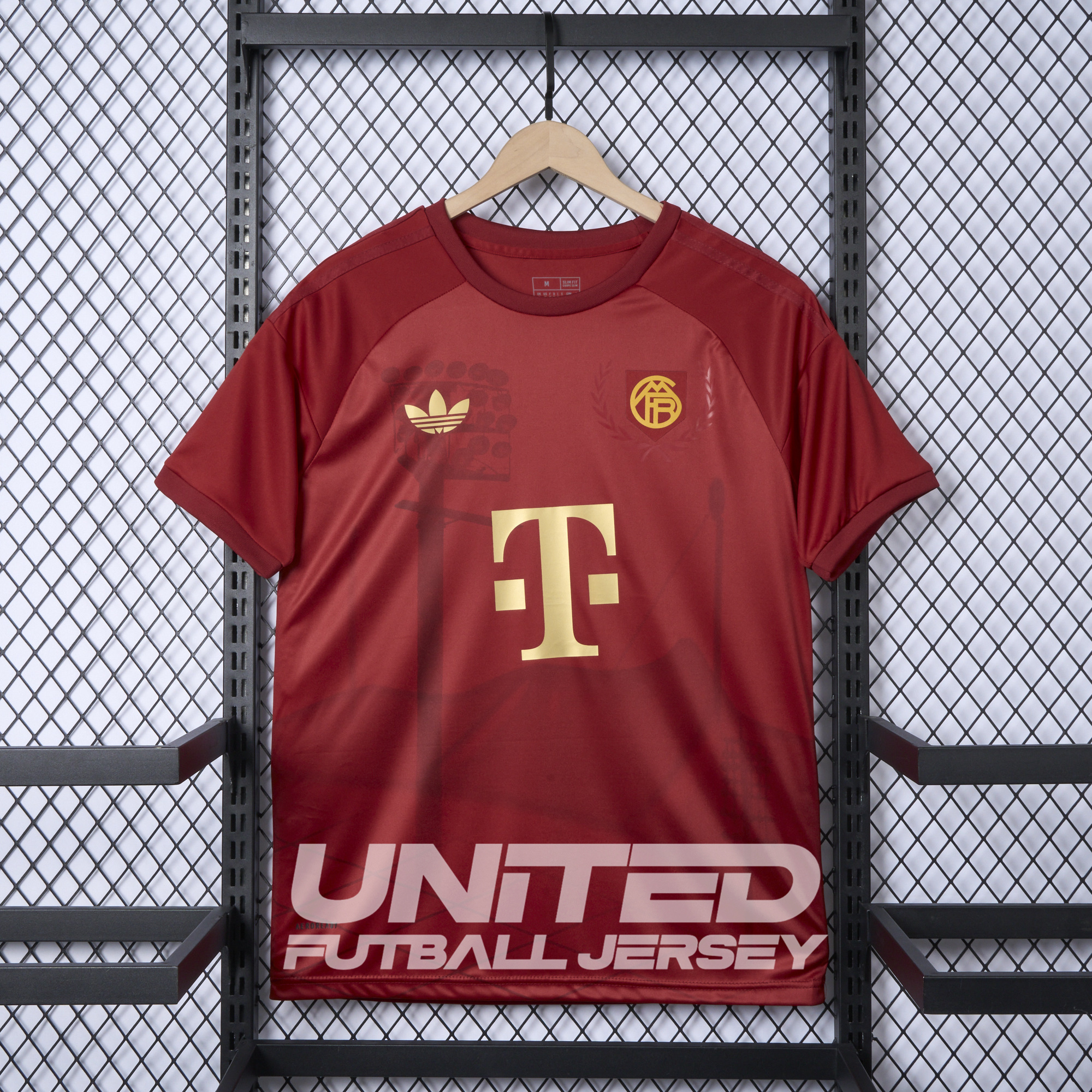 Unitedfootballkit.com | Bayern Munich 2025 125-year Anniversary Jersey - Fans Version -Customize Name, Number and Patch | Worldwide Shipping