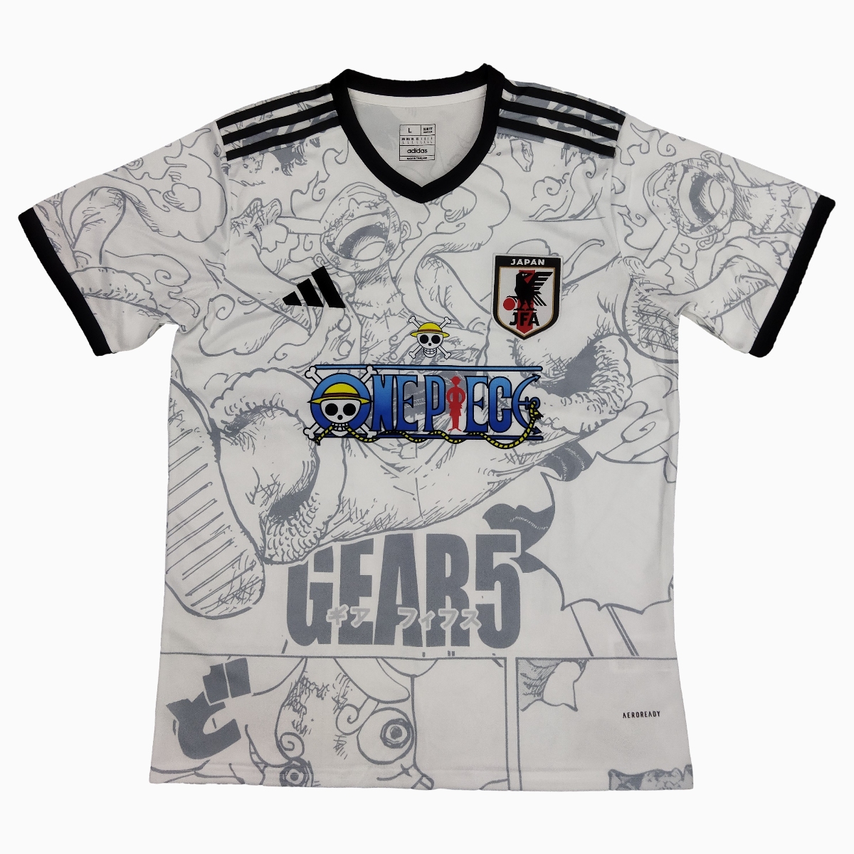 SIUjerseys-Japan 2024 One Piece Special Edition White Jersey - Fans Version