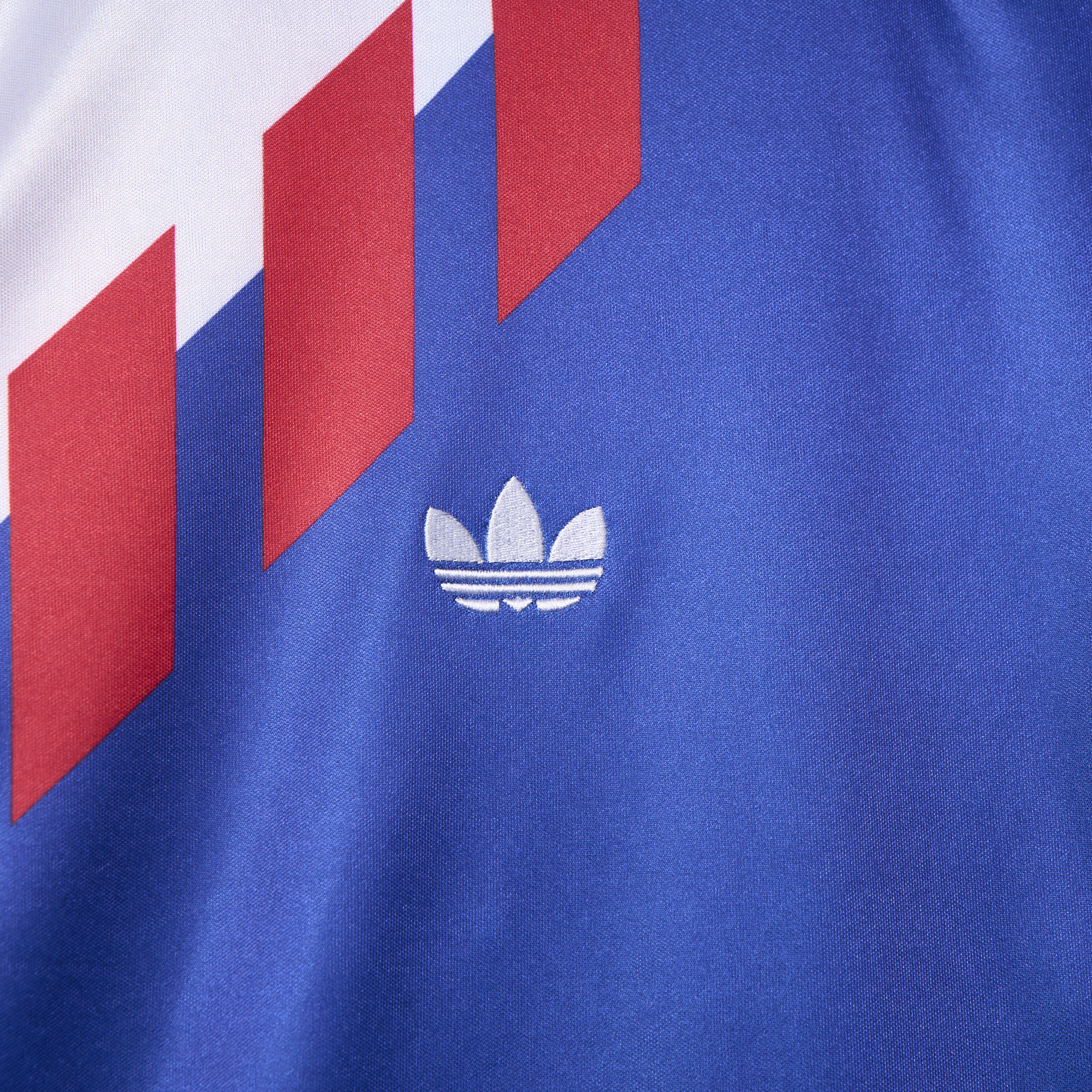 unitedfutballjersey-Retro France 1990 Home Stadium Jersey