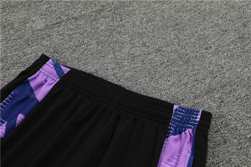 SIUjerseys-Germany 2024 Long Sleeve Training Set - Purple With Black