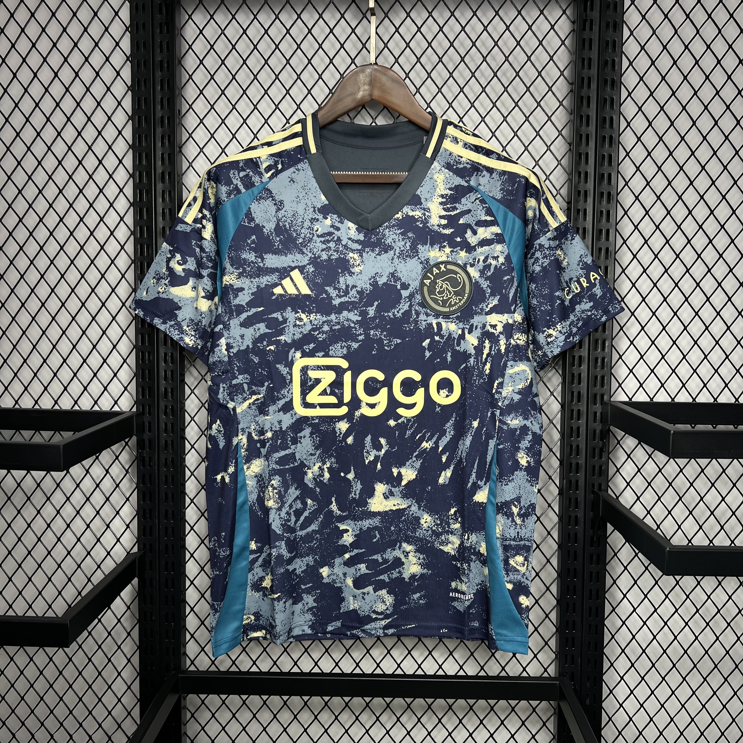ManixJersey.com | Ajax 24-25 Away Jersey - Fans Version -Customize Name, Number and Patch | Worldwide Shipping