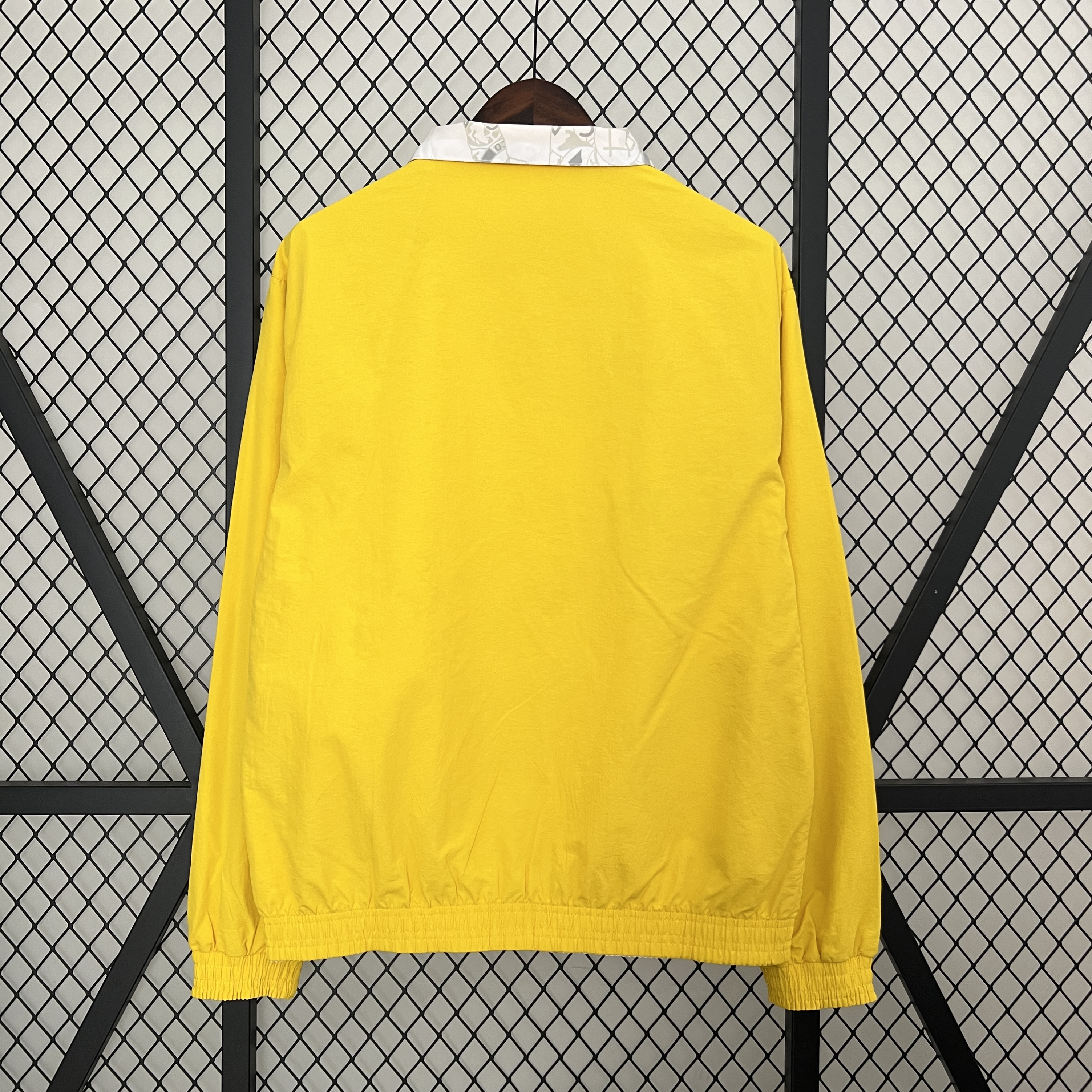 SIUjerseys-Club América 24-25 Double Sided Reversible Windbreaker - Yellow & White