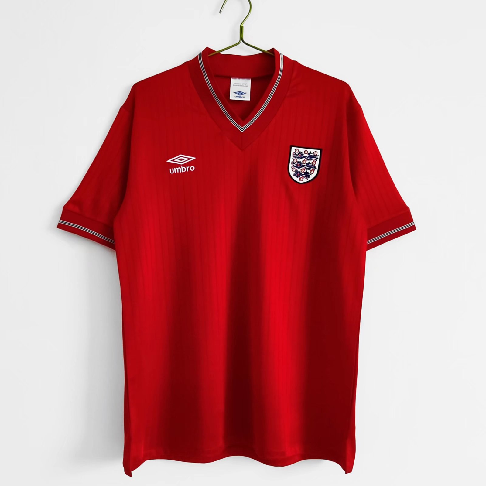 SIUjerseys-Retro England 1984-87 Away Stadium Jersey