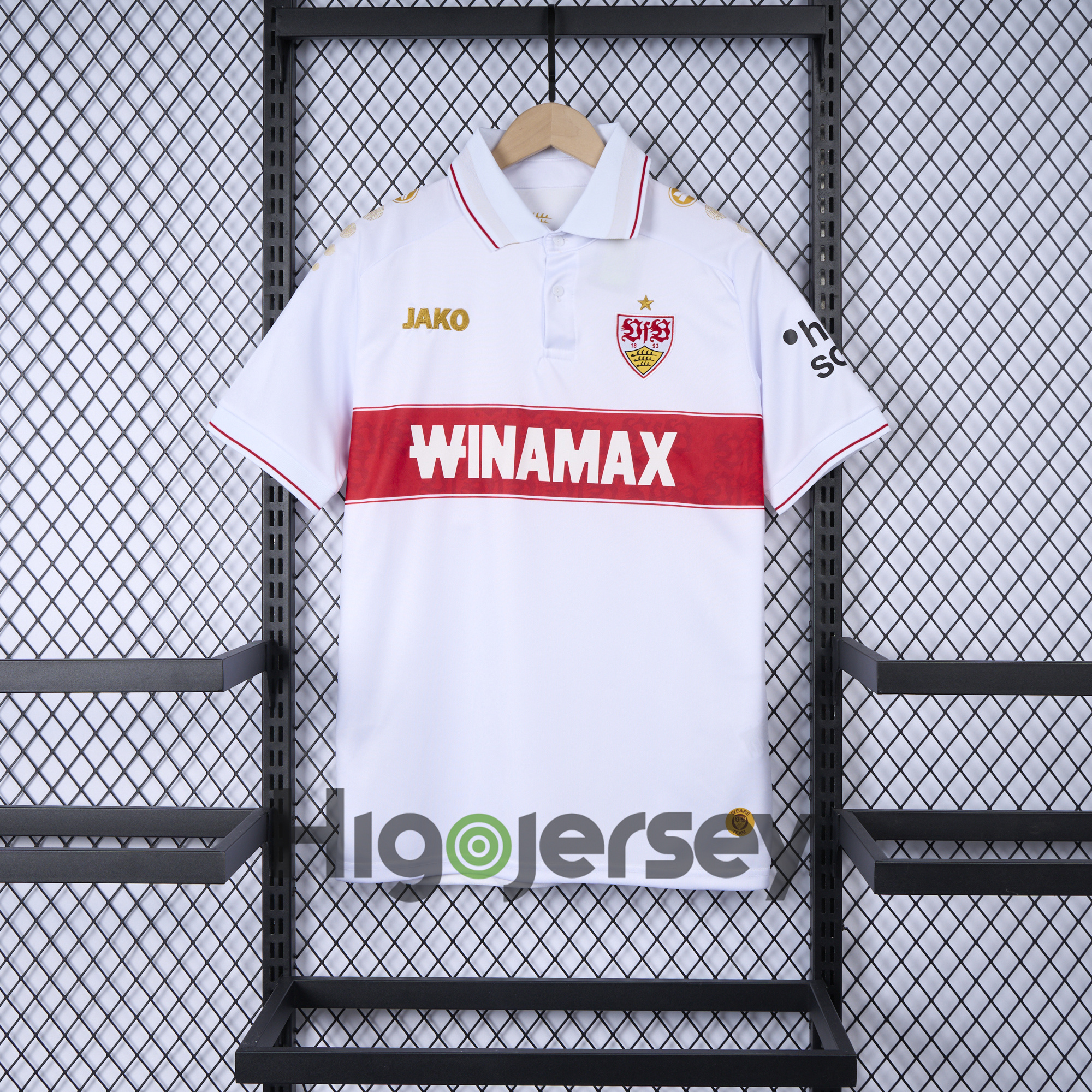 Higojerseys-VfB Stuttgart 24-25 European Home Jersey - Fans Version