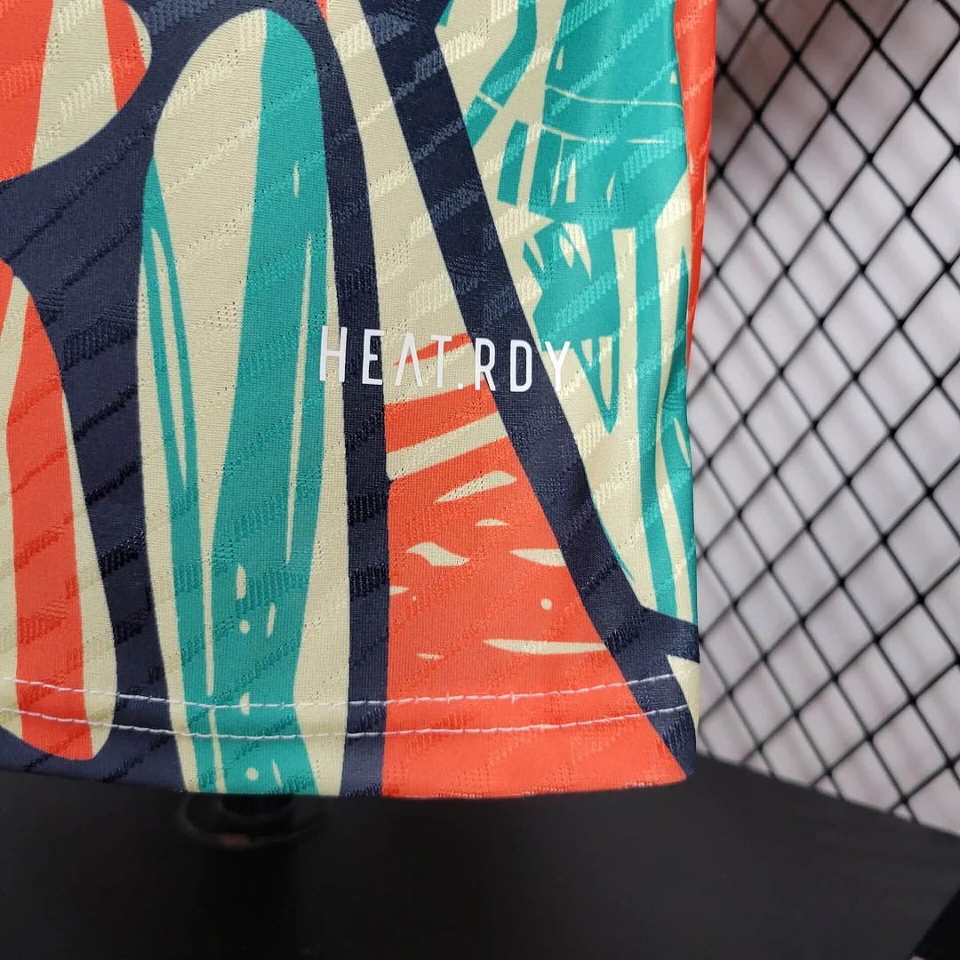 SIUjerseys-Arsenal 24-25 Red Green Pre-match Jersey - Player Version