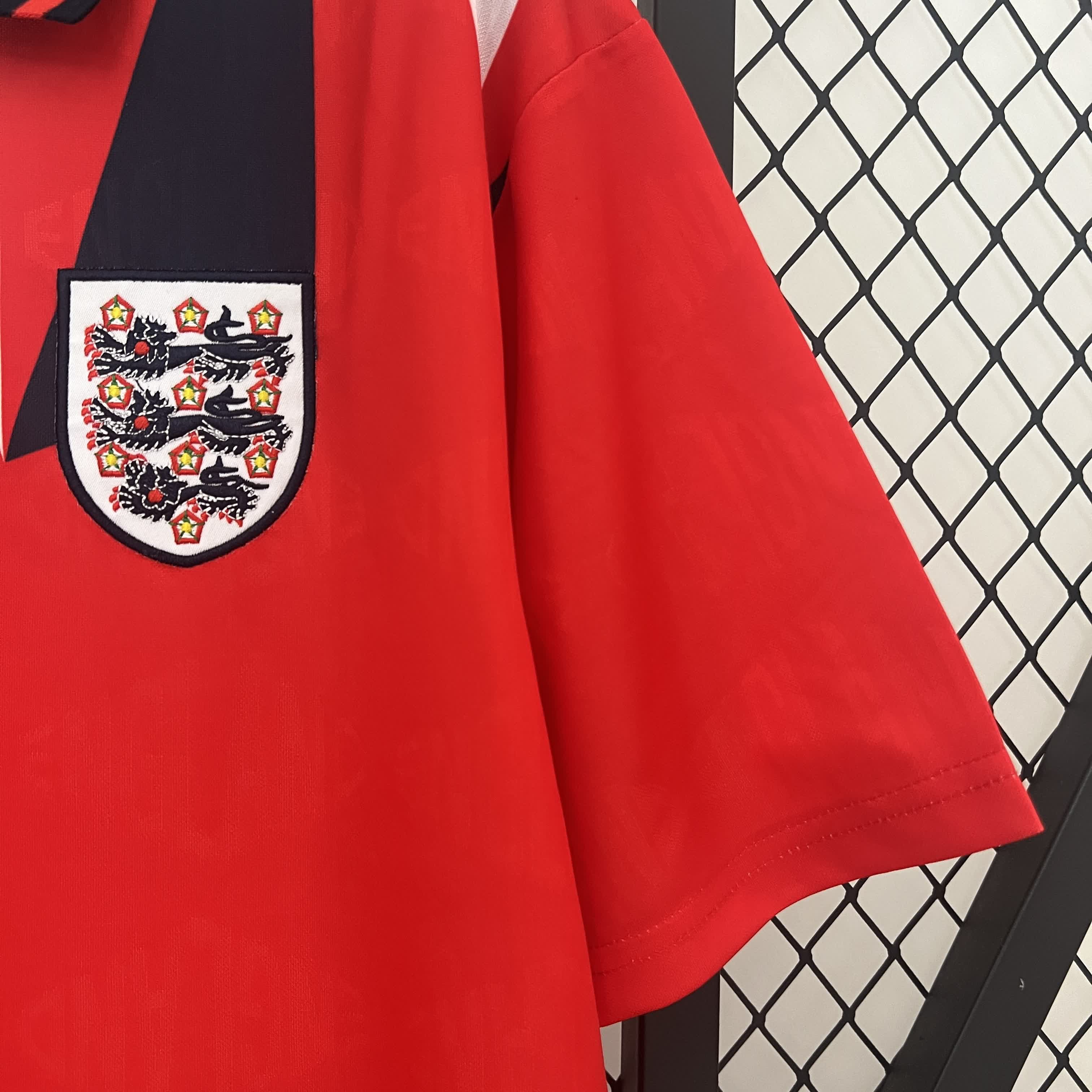 SIUjerseys-Retro England 1992 Away Jersey - Fans Version