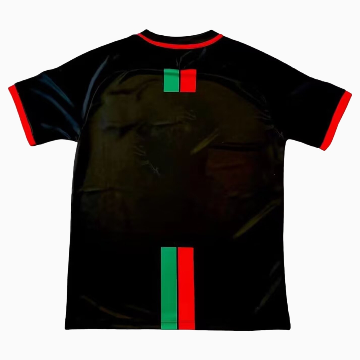 SIUjerseys-FC Palestina 24-25 Black Centre Striped Jersey with Arabic