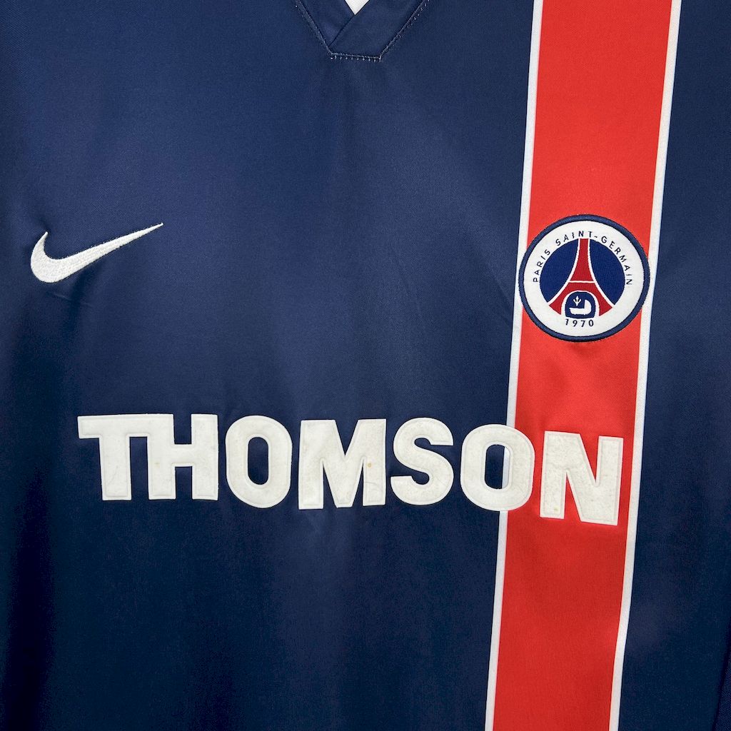 unitedfutballjersey-Retro Paris Saint-Germain PSG 2002-03 Home Jersey