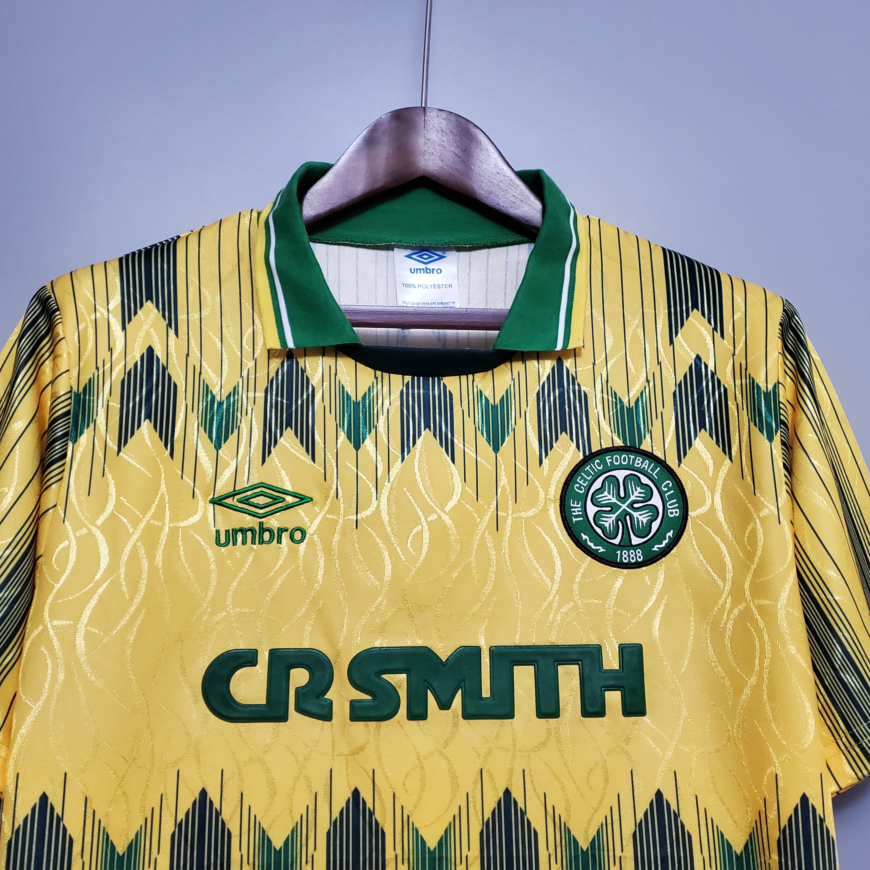 SIUjerseys-Retro Celtic 1988-91 Away Stadium Jersey