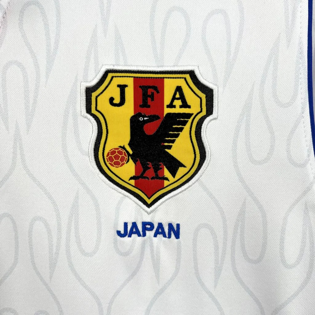 SIUjerseys-Retro Japan 1998 Away Long Sleeves Jersey