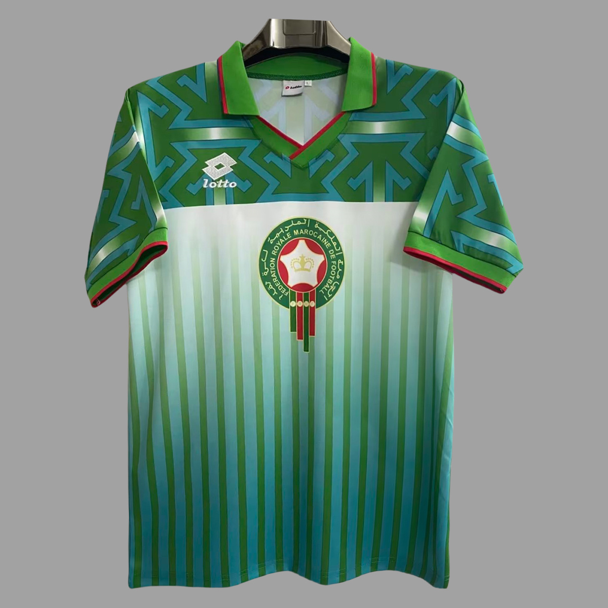 SIUjerseys-Retro Morocco 1994 Away Jersey
