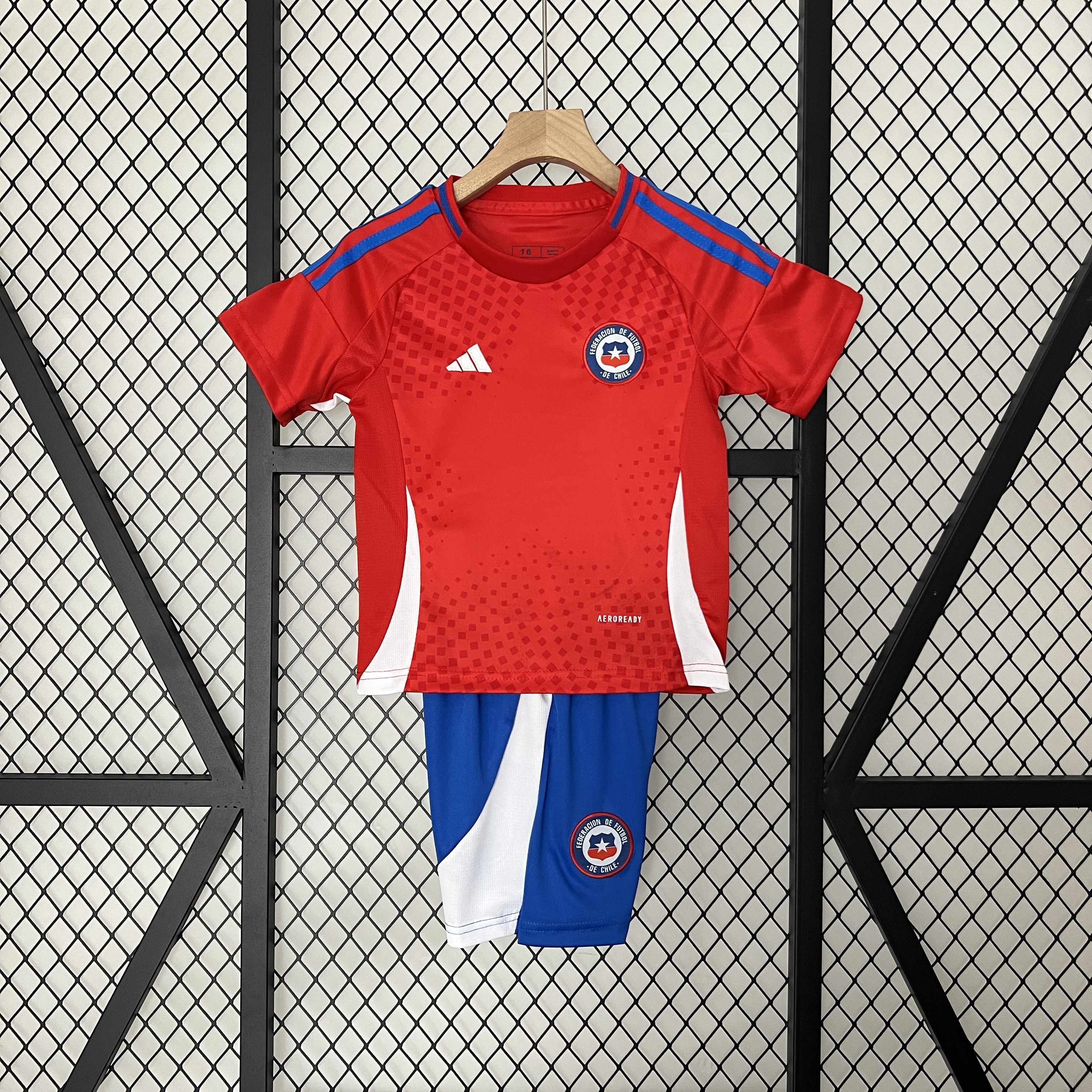 SIUjerseys-Chile 2024 Home Stadium Kids Kit